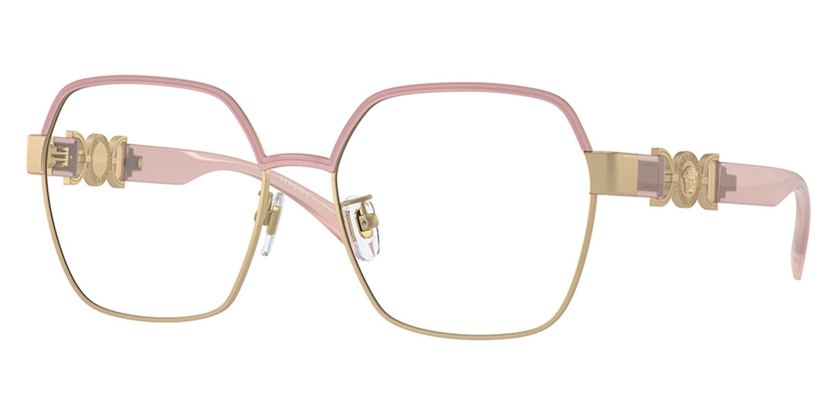 Image of Versace VE1291D Ajuste Asiático 1501 Gafas Recetadas para Mujer Dorados ESP