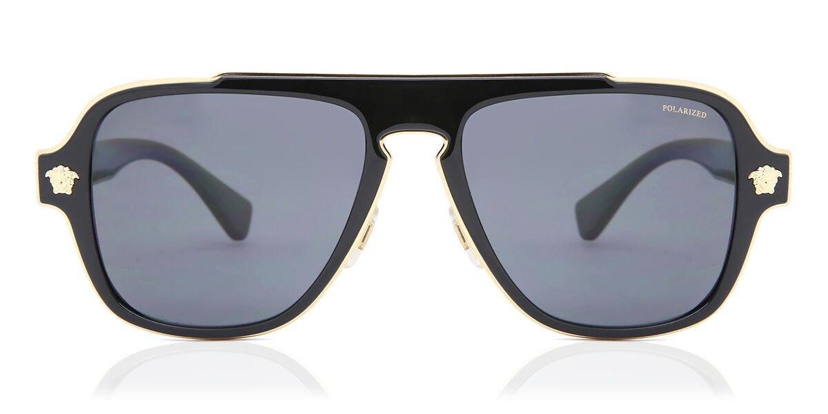 Image of Versace VE2199 Polarized 100281 Óculos de Sol Pretos Masculino BRLPT