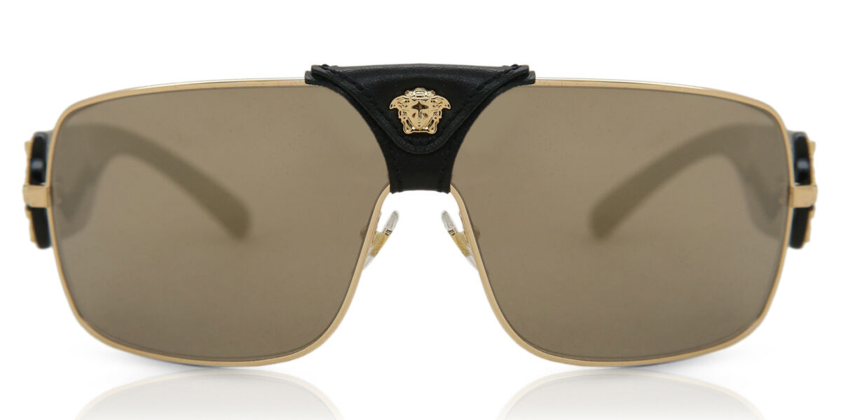 Image of Versace VE2207Q 1002/5 Óculos de Sol Marrons Masculino BRLPT