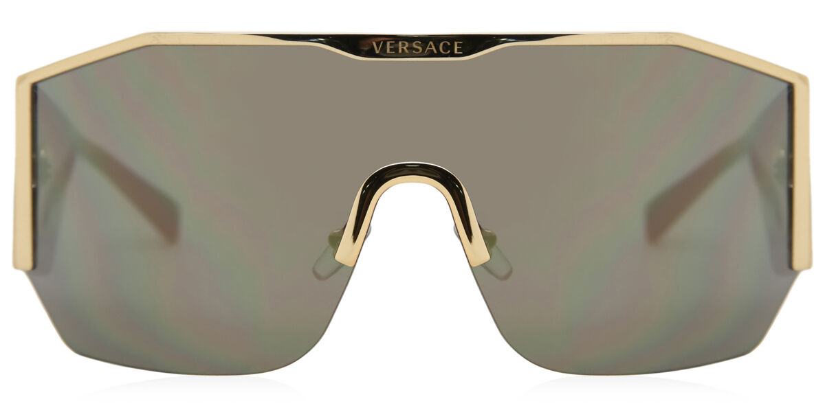 Image of Versace VE2220 100287 141 Lunettes De Soleil Homme Dorées FR