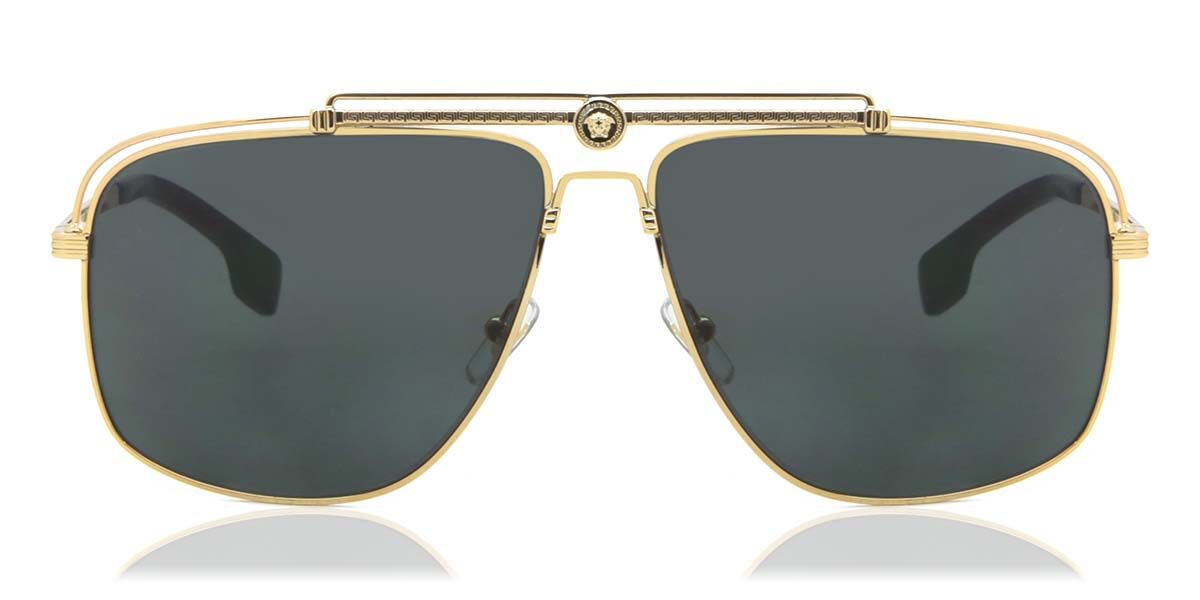 Image of Versace VE2242 100287 61 Lunettes De Soleil Homme Dorées FR