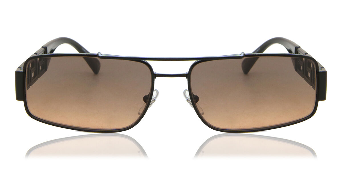 Image of Versace VE2257 Asian Fit 126118 Óculos de Sol Pretos Masculino PRT