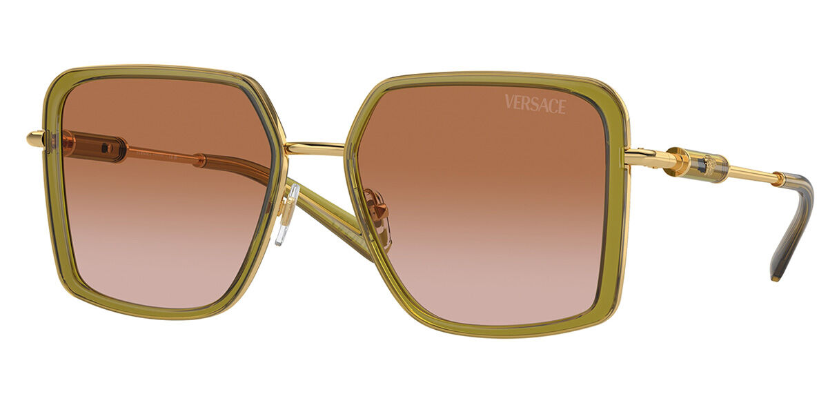 Image of Versace VE2261 150913 Óculos de Sol Verdes Feminino PRT