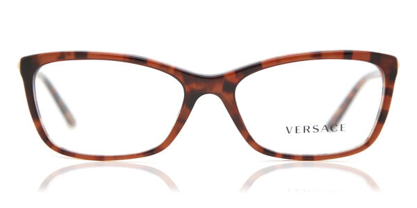 Image of Versace VE3186 5077 Óculos de Grau Tortoiseshell Feminino PRT