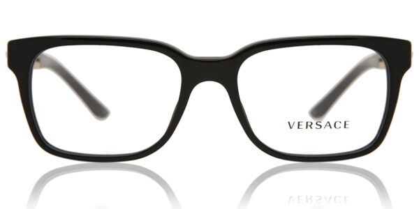Image of Versace VE3218 GB1 Óculos de Grau Pretos Masculino BRLPT