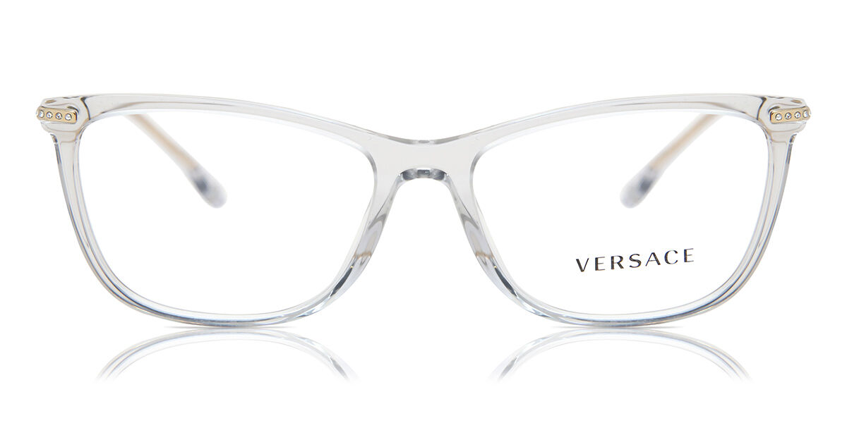 Image of Versace VE3274B Asian Fit 5305 54 Przezroczyste Damskie Okulary Korekcyjne PL