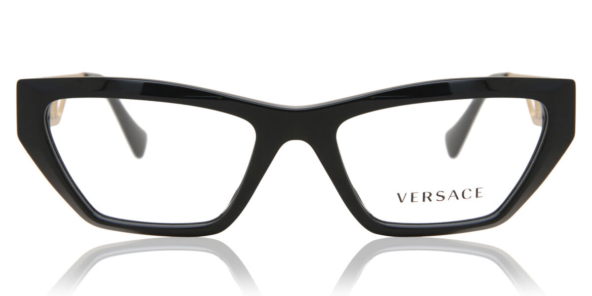Image of Versace VE3327U GB1 Óculos de Grau Pretos Feminino PRT