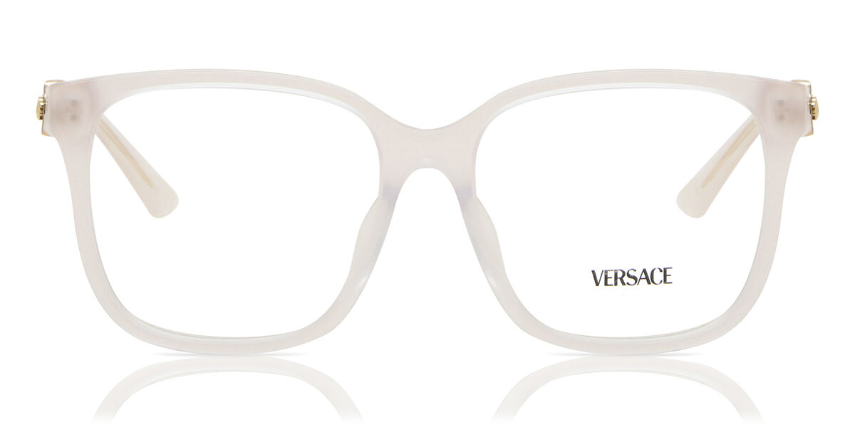 Image of Versace VE3332D Asian Fit 5391 55 Białe Damskie Okulary Korekcyjne PL