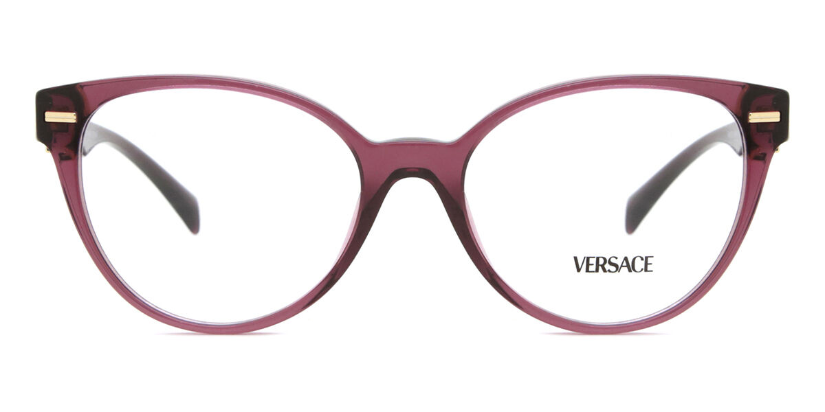 Image of Versace VE3334 5220 53 Lunettes De Vue Femme Purple (Seulement Monture) FR