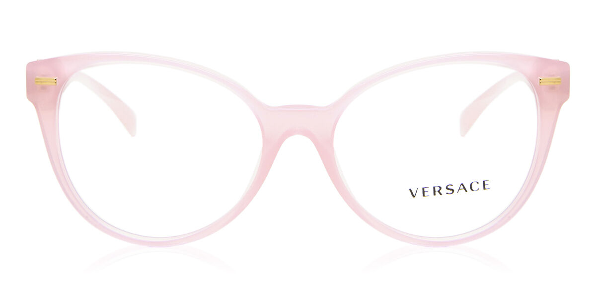 Image of Versace VE3334 5402 Óculos de Grau Cor-de-Rosa Feminino PRT