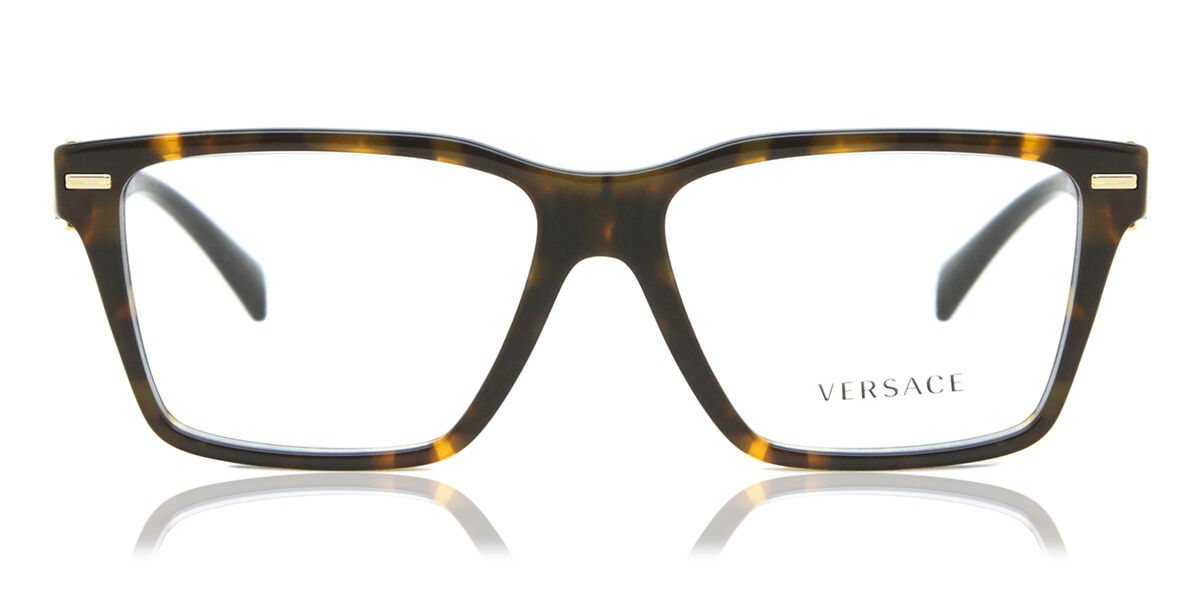 Image of Versace VE3335 5404 Óculos de Grau Tortoiseshell Feminino BRLPT