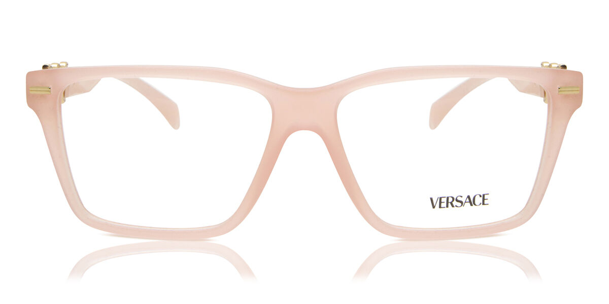 Image of Versace VE3335 5405 Óculos de Grau Cor-de-Rosa Feminino BRLPT