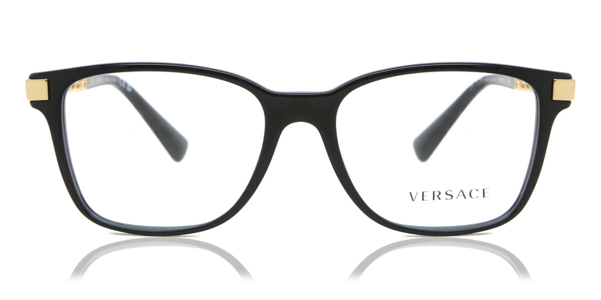 Image of Versace VE3340U GB1 Óculos de Grau Pretos Masculino BRLPT