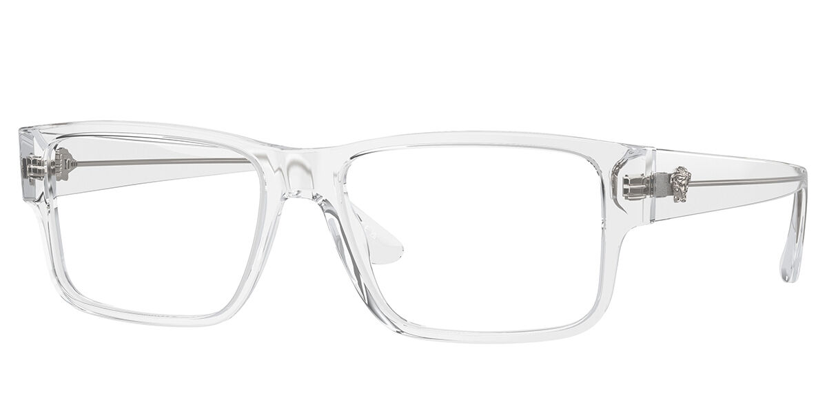 Image of Versace VE3342 148 Óculos de Grau Transparentes Masculino BRLPT