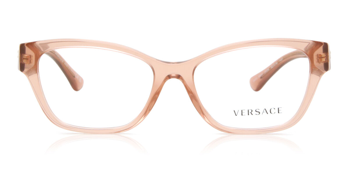 Image of Versace VE3344 5434 Óculos de Grau Cor-de-Rosa Feminino PRT