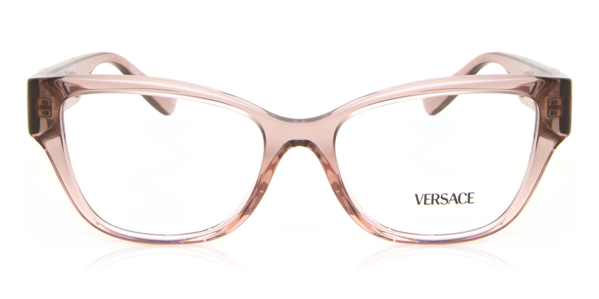 Image of Versace VE3347 5435 Óculos de Grau Cor-de-Rosa Feminino BRLPT