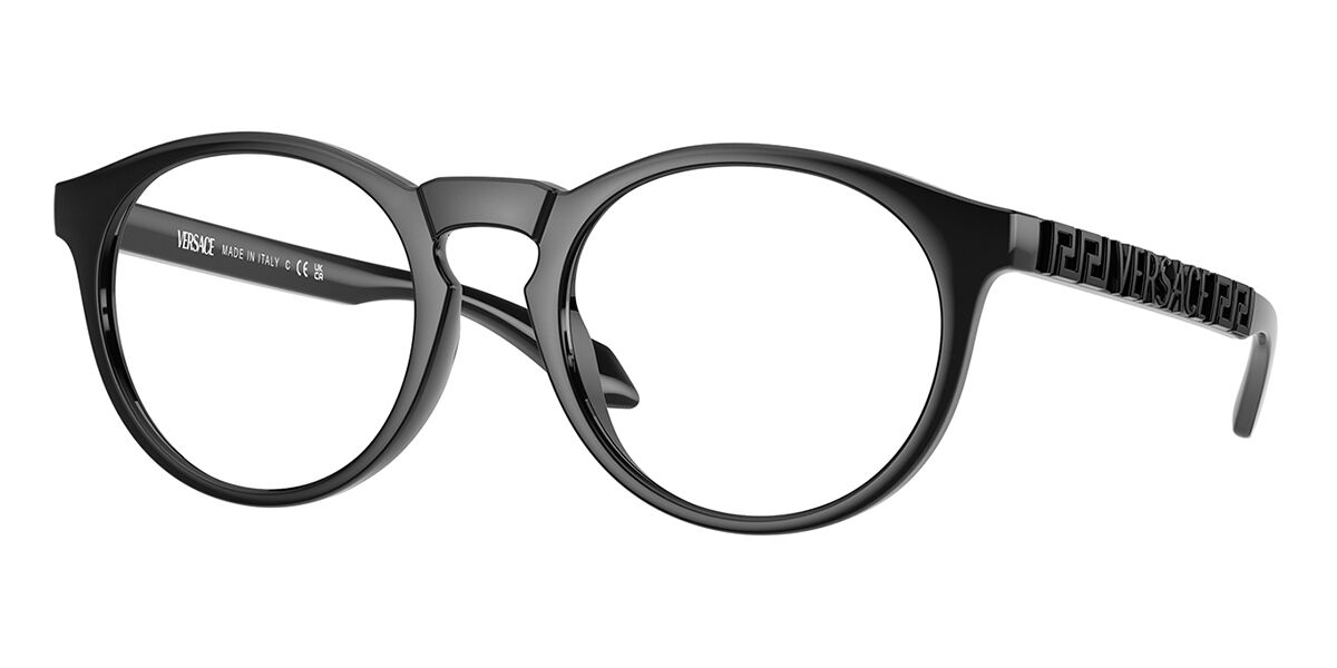 Image of Versace VE3355U GB1 Óculos de Grau Pretos Masculino BRLPT