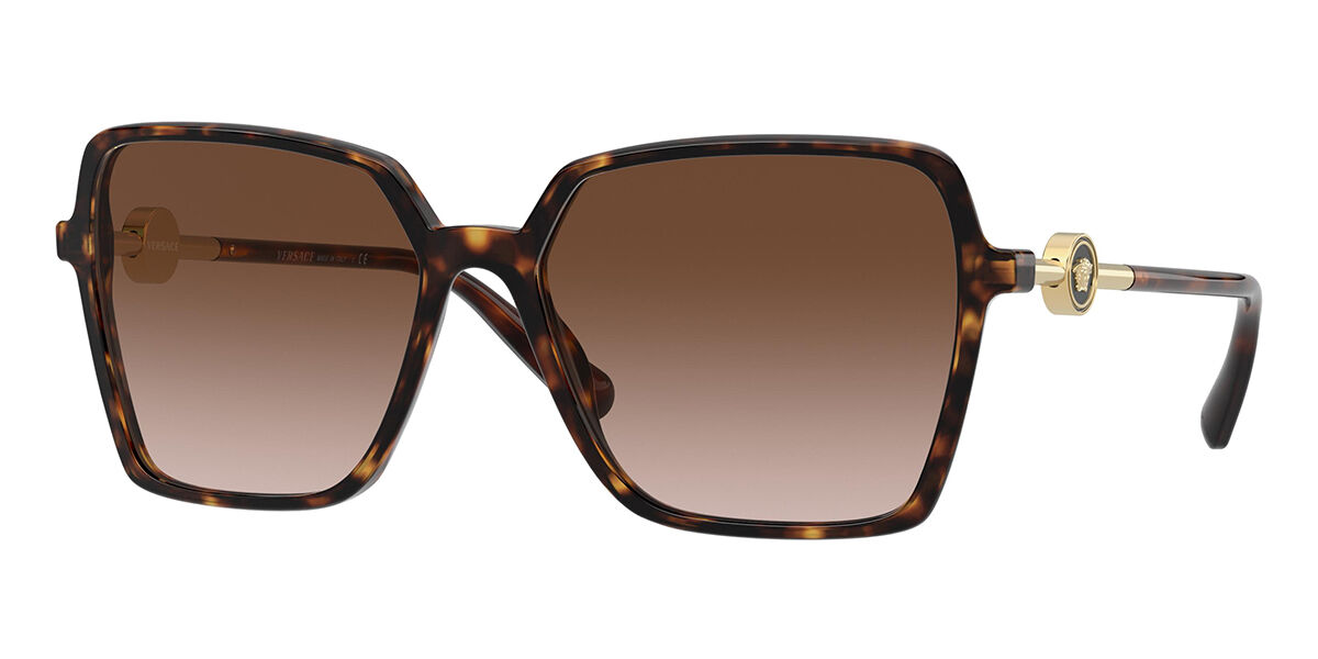 Image of Versace VE4396/S 108/13 58 Lunettes De Soleil Femme Tortoiseshell FR