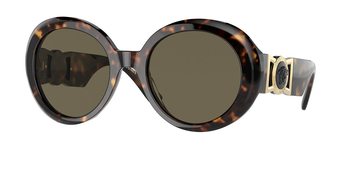 Image of Versace VE4414F Asian Fit 108/3 Óculos de Sol Tortoiseshell Feminino PRT
