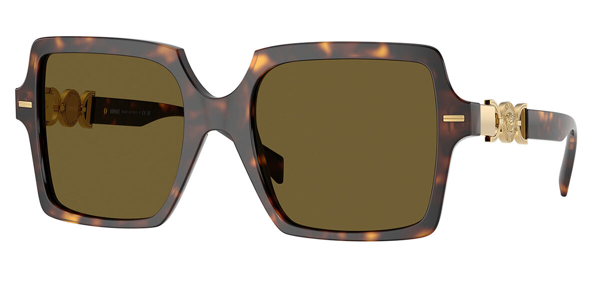 Image of Versace VE4441 108/73 Óculos de Sol Feminino Tortoiseshell BRLPT