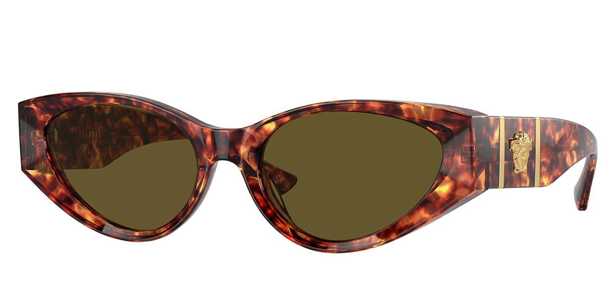 Image of Versace VE4454 543773 55 Lunettes De Soleil Femme Tortoiseshell FR