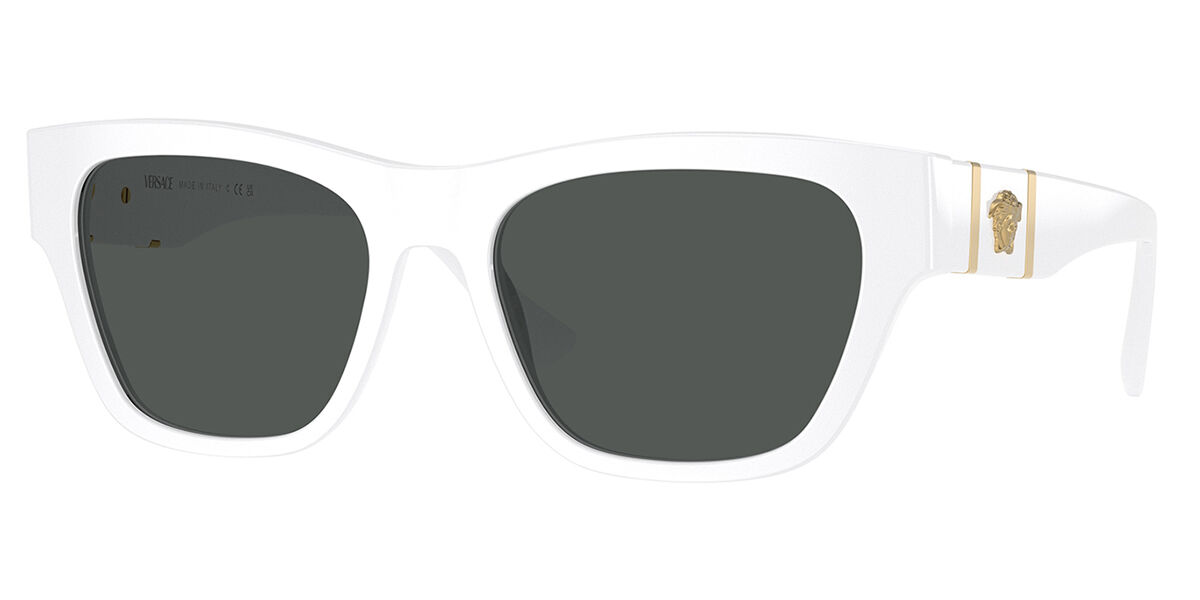 Image of Versace VE4457 314/87 55 Lunettes De Soleil Homme Blanches FR