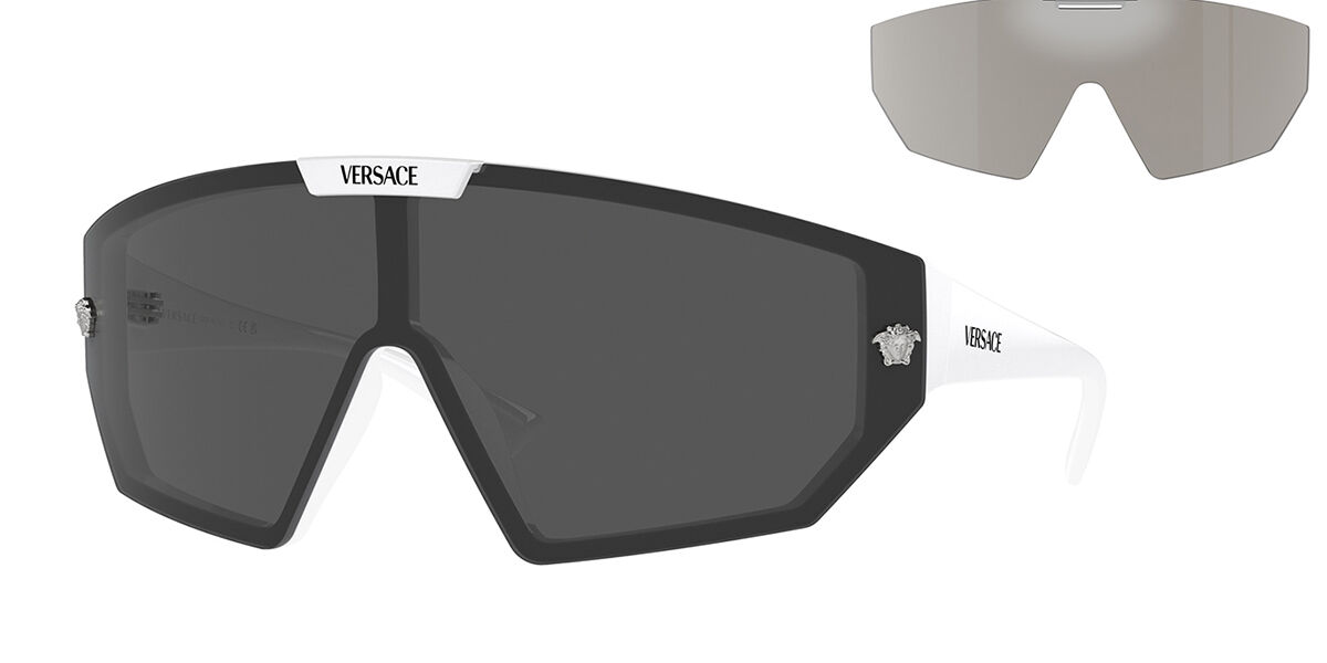 Image of Versace VE4461 314/87 Óculos de Sol Brancos Masculino BRLPT