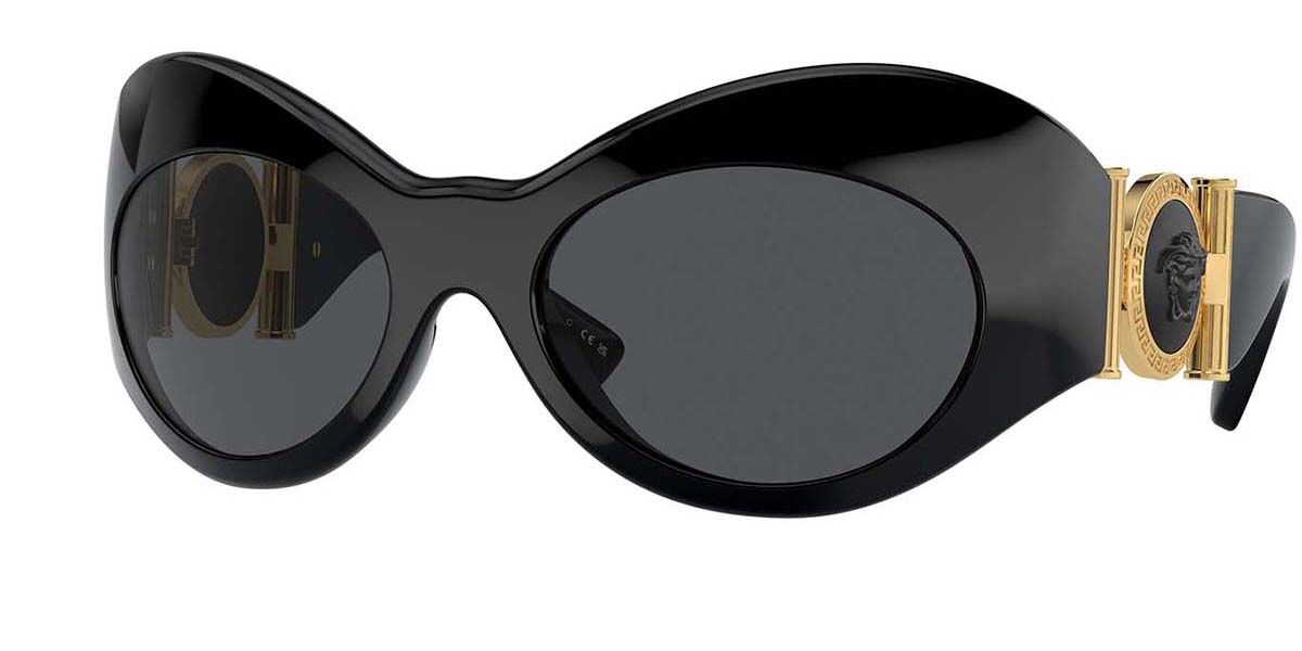 Image of Versace VE4462 GB1/87 58 Lunettes De Soleil Femme Noires FR