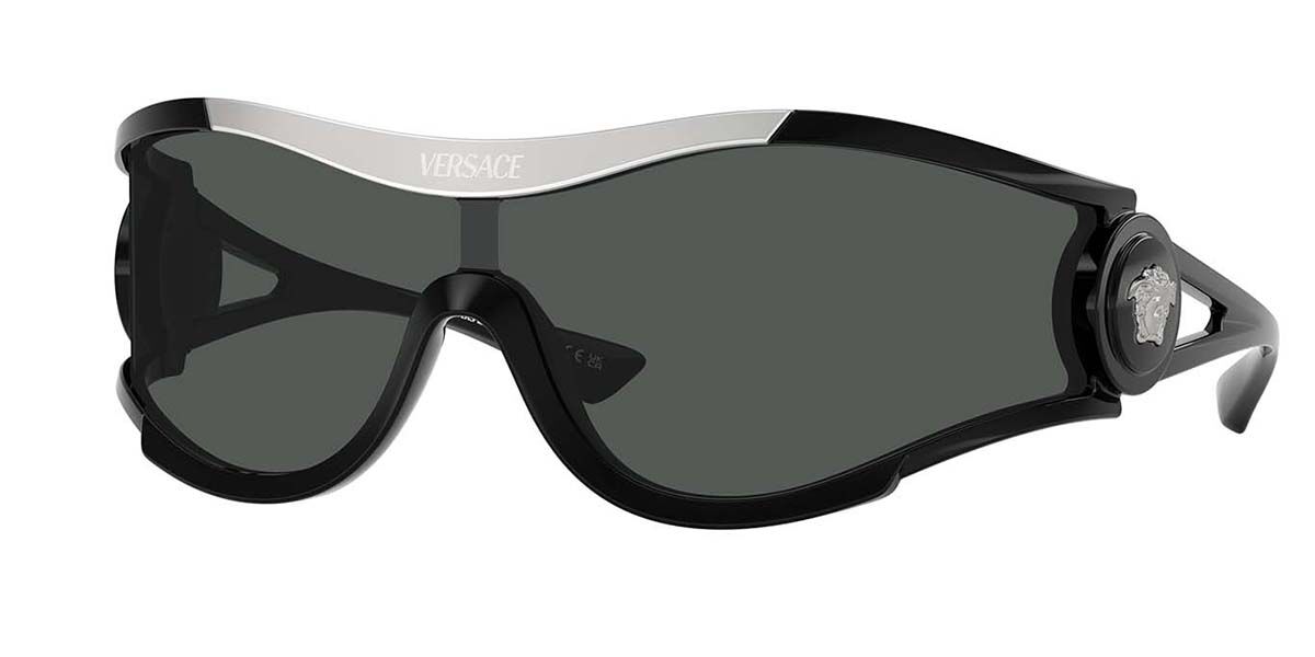 Image of Versace VE4475 GB1/87 142 Lunettes De Soleil Homme Noires FR