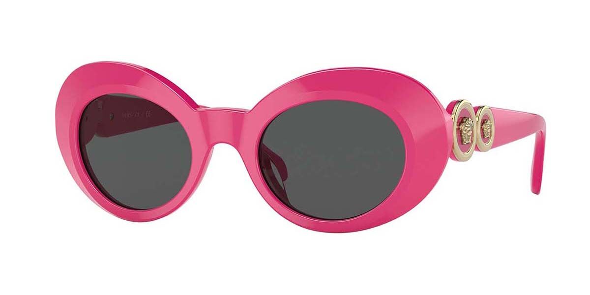 Image of Versace VK4428U Enfant 536787 45 Lunettes De Soleil Enfant Roses FR