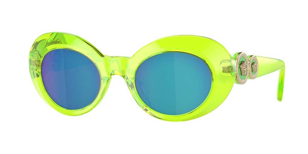 Image of Versace VK4428U para Criança 537125 Óculos de Sol Verdes para Criança BRLPT