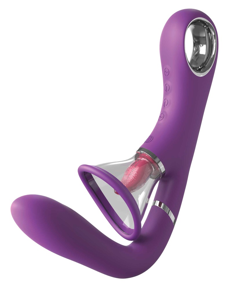 Image of Vibrator „Her Ultimate Pleasure Pro“ mit 2 Klitoris-Saugschalen ID 54009700000