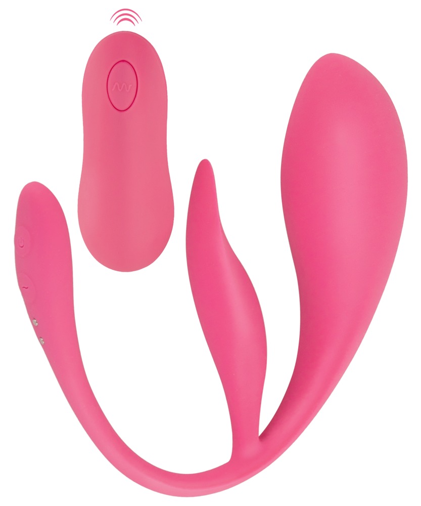 Image of Vibro-Ei „RC Double Pleasure Love Ball“ mit Klitorisvibrator ID 05570640000