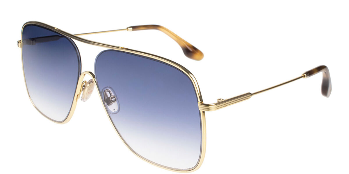 Image of Victoria Beckham VB132S 706 61 Lunettes De Soleil Femme Dorées FR