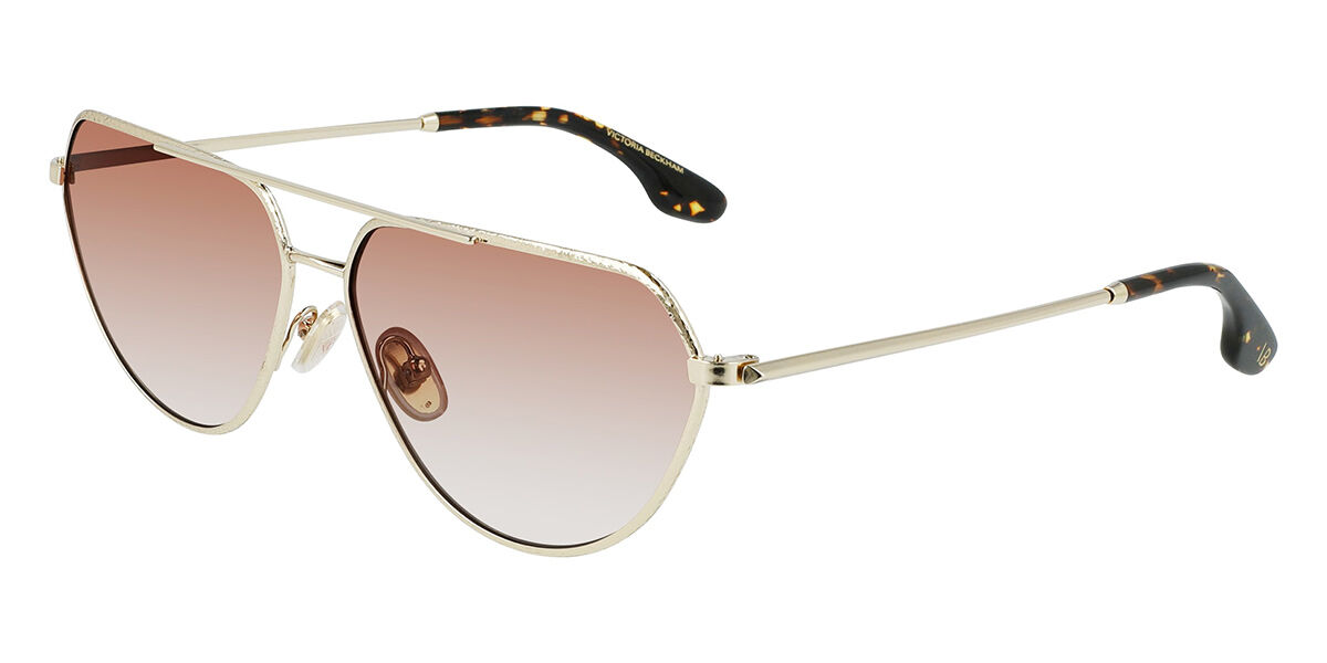 Image of Victoria Beckham VB221S 725 60 Lunettes De Soleil Femme Dorées FR