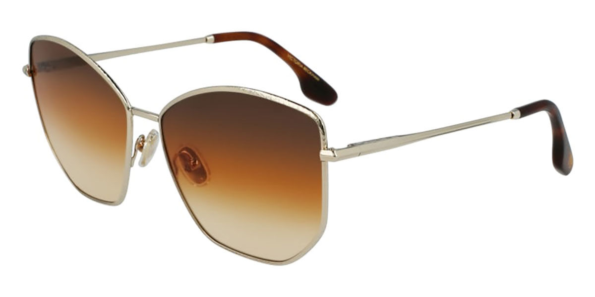 Image of Victoria Beckham VB225S 702 Óculos de Sol Masculino Dourados BRLPT