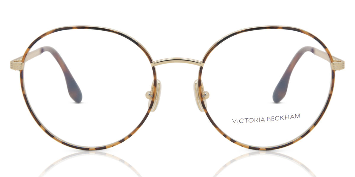 Image of Victoria Beckham VB228 214 Óculos de Grau Dourados Feminino PRT