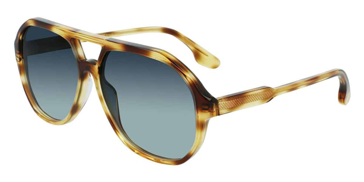 Image of Victoria Beckham VB633S 222 Óculos de Sol Tortoiseshell Masculino BRLPT