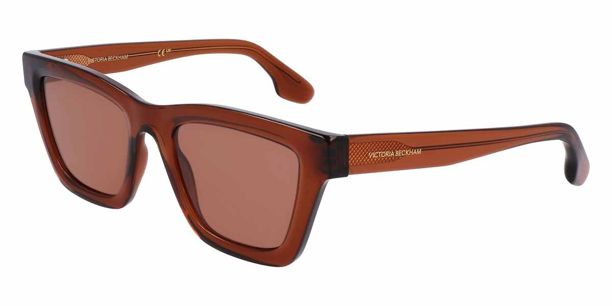 Image of Victoria Beckham VB656S 203 52 Lunettes De Soleil Femme Marrons FR