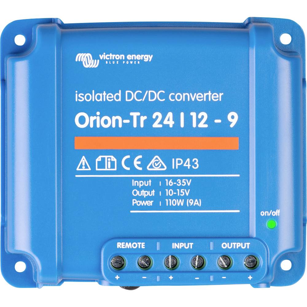 Image of Victron Energy Converter Orion-Tr 24/12-9A 110 W 12 V - 122 V