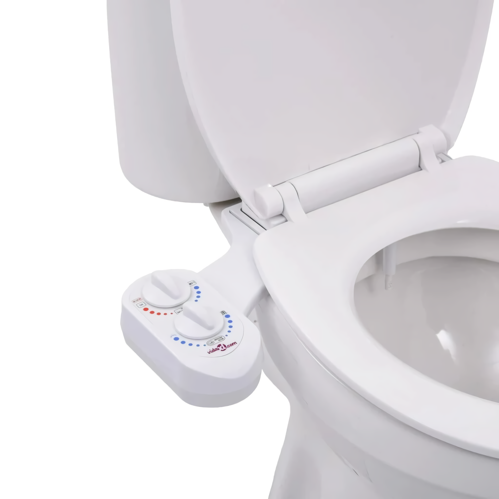 Image of VidaXL Bidet Toilet Seat Attachment Hot Cold Water Single Nozzle