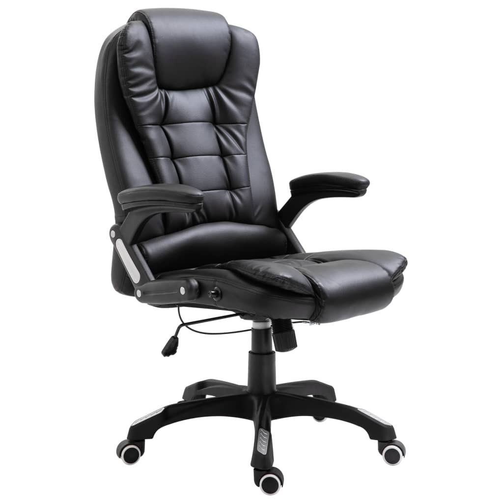 Image of VidaXL Office Chair PU Leather Executive Office Chair Black