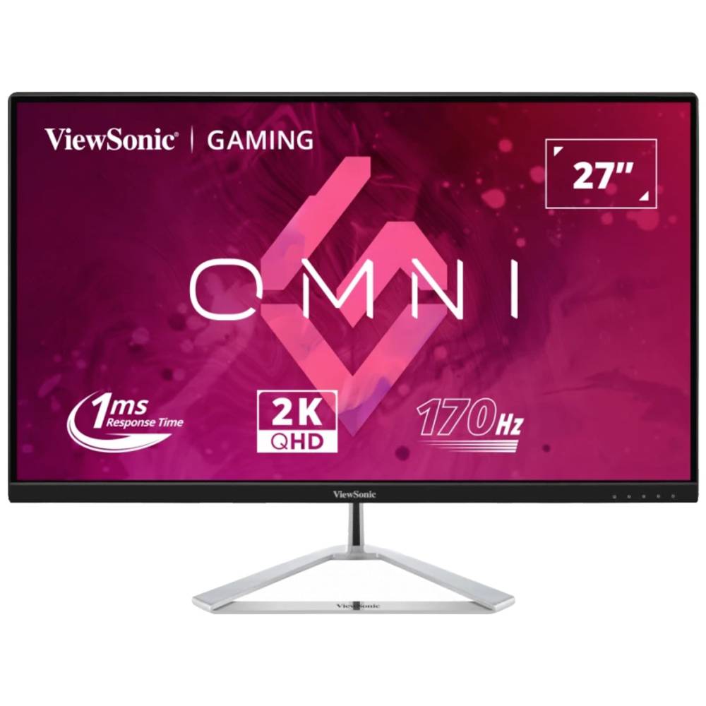 Image of Viewsonic VX2780-2K Gaming screen EEC F (A - G) 686 cm (27 inch) 2560 x 1440 p 16:9 1 ms HDMIâ¢ DisplayPort IPS LED