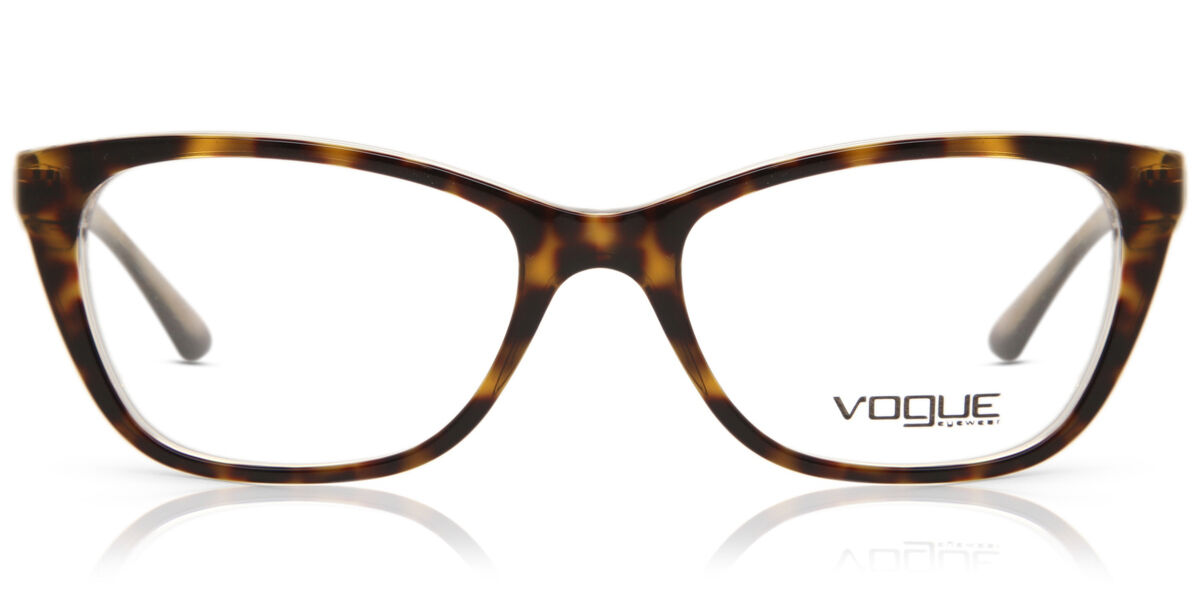 Image of Vogue Óculos de Grau VO2961 Rainbow 1916 Óculos de Grau Tortoiseshell Feminino BRLPT