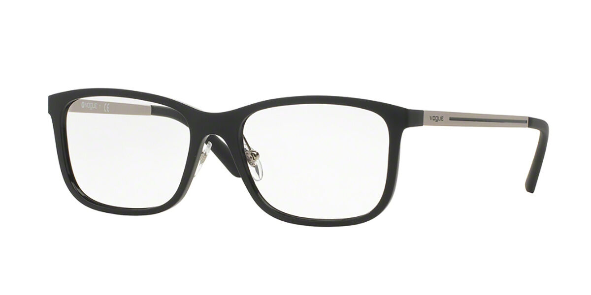 Image of Vogue Óculos de Grau VO2978D Asian Fit W44S Óculos de Grau Pretos Feminino PRT