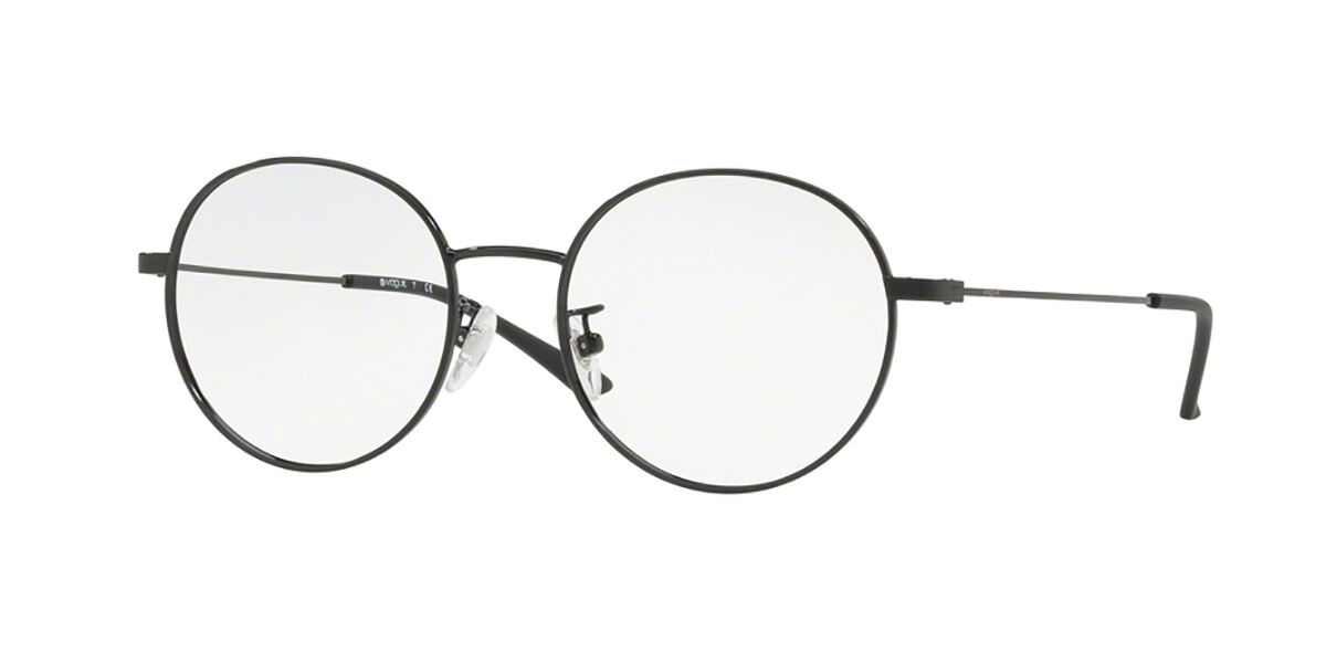 Image of Vogue Óculos de Grau VO4075D Asian Fit 352 Óculos de Grau Pretos Masculino PRT