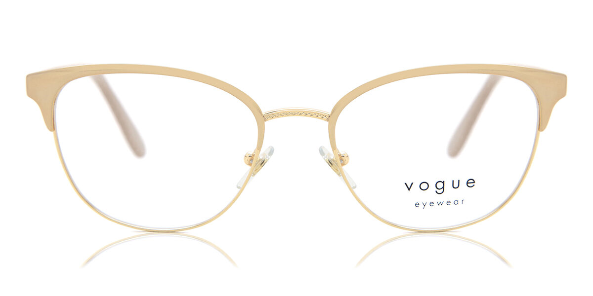 Image of Vogue Óculos de Grau VO4088 5128 Óculos de Grau Dourados Feminino BRLPT