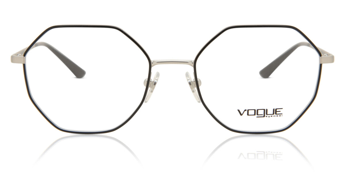 Image of Vogue Óculos de Grau VO4094 CASUAL CHIC 323 Óculos de Grau Prata Feminino PRT