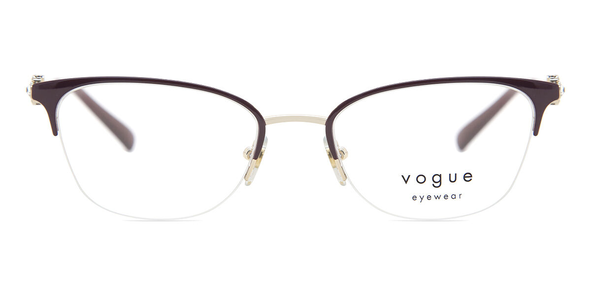 Image of Vogue Óculos de Grau VO4095B 5093 Óculos de Grau Vinho Feminino PRT