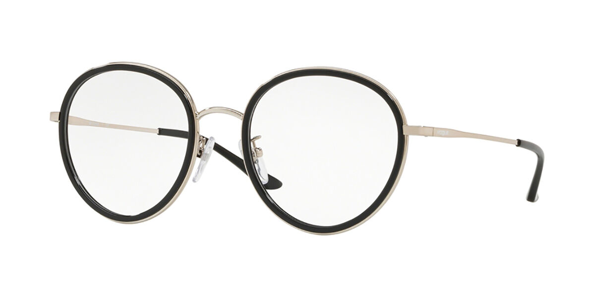 Image of Vogue Óculos de Grau VO4102D Formato Asiático 323 Óculos de Grau Pretos Feminino BRLPT
